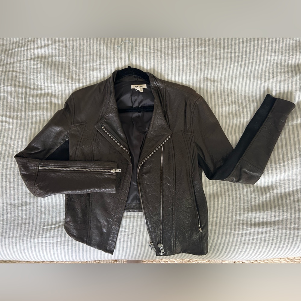 Classic Vintage Helmut Lang Leather Jacket